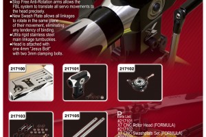 gaui X7 cnc rotor head(formula)