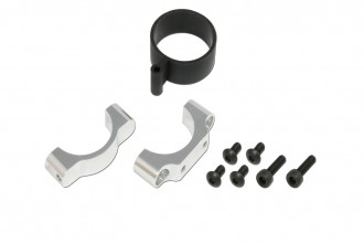 CNC Tail Support Clamp(Silver anodized)