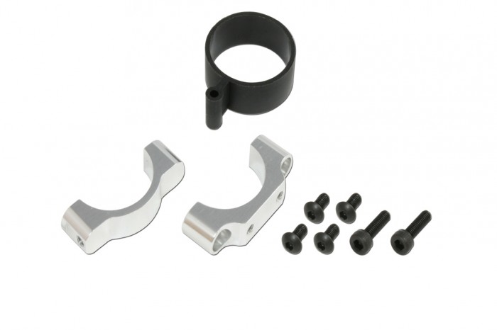 CNC Tail Support Clamp(Silver anodized)