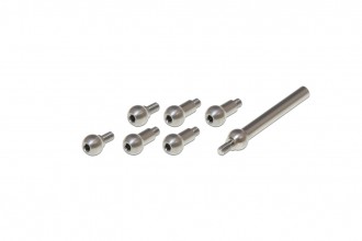 Stainless (4.8mm) Balls (Long stand x4pcs Short Stand x2pcs Ball with Extension x1pc)