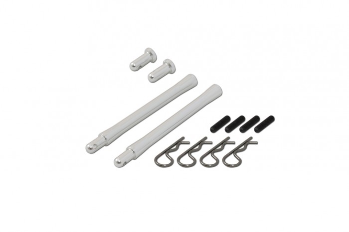 X7 FORMULA Canopy Posts(Silver anodized)