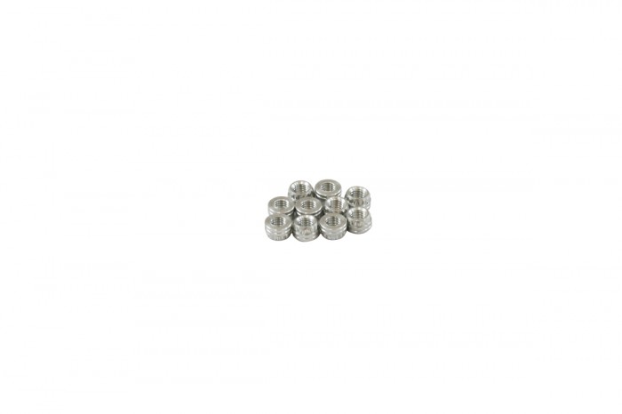 0A2002-M3 Aluminum Inserted Nut x10pcs