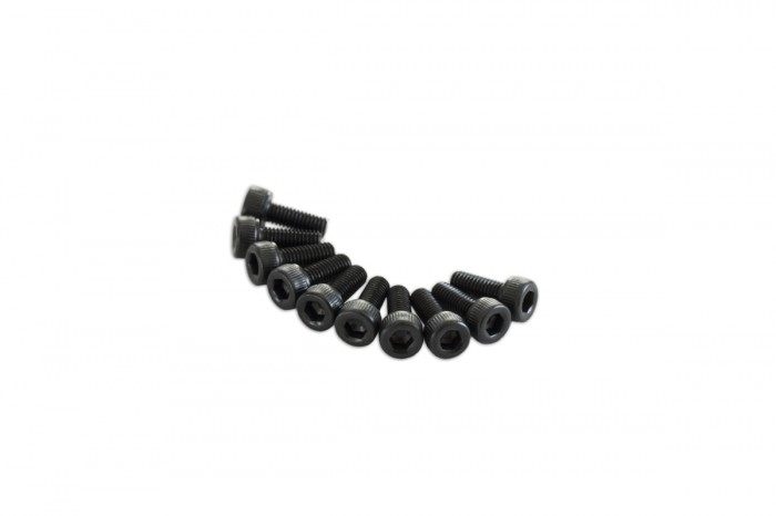 0R1308-Socket Head Cap Screw - Black (M3x8)x10pcs