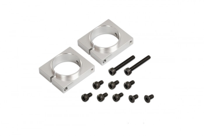 053261-CNC Boom Clamps(Silver anodized)(for R5)