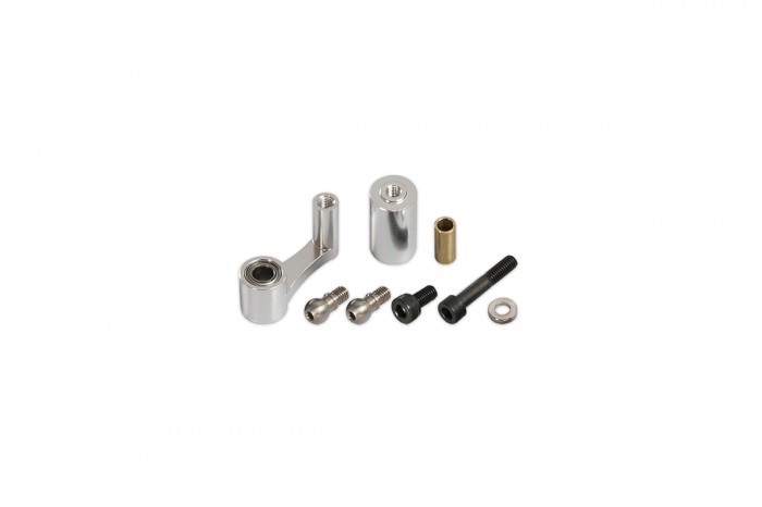 053263-Push-rod adapt(Silver anodized)(for R5)
